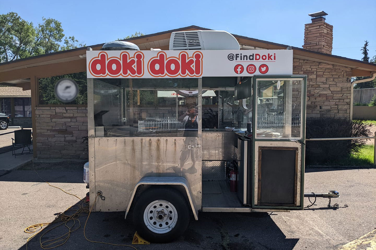 Doki Doki is a Japanese pub food trailer. If you are in the Colorado Springs area see if you can find Doki.
https://www.facebook.com/FindDoki